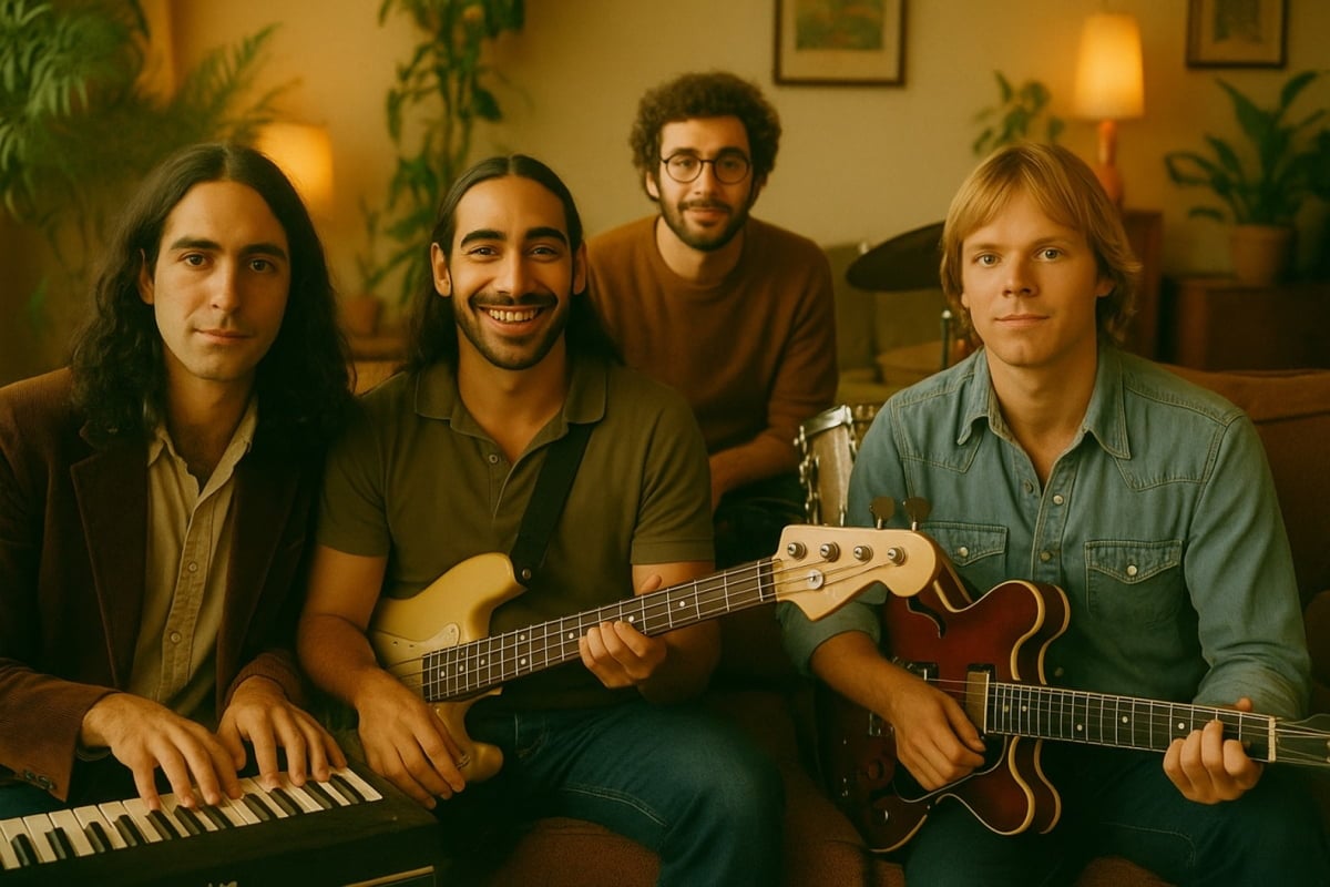 사진=록밴드 '벨벳 선다운'(Velvet Sundown) 공식 SNS