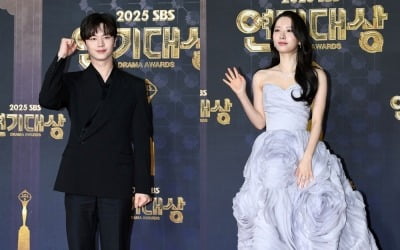 육성재♥김지연, 최우수상도 나란히…"행복하고 감사한 시간, 너무 떨려" [SBS연기대상]