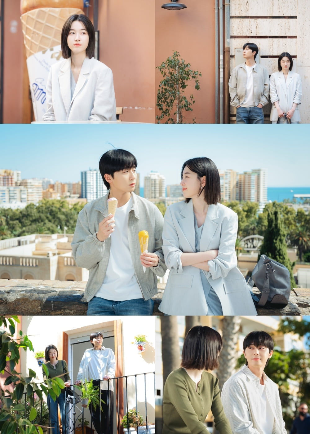 박서준, ♥재벌가 연인과 스페인서 포착…꼭 잡은 두 손, 시선 의식하지 않고 데이트 ('경도를') 