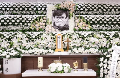 故 안성기, 국민배우 젊은시절 꽃미소만 남기고[TEN포토]