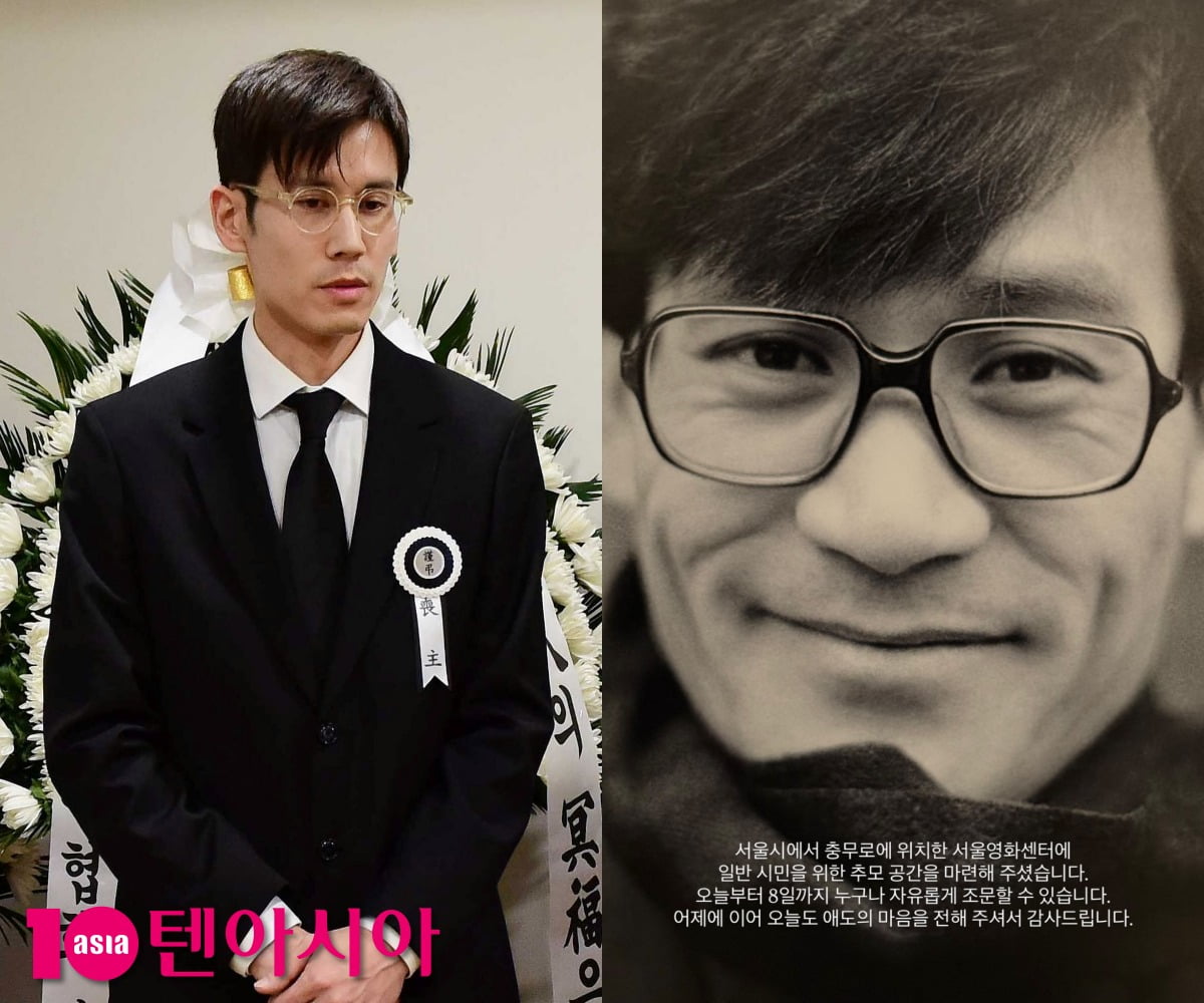 사진=텐아시아DB, 안성기 아들 안다빈 씨 SNS