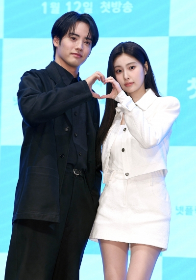 아카소 에이지-강혜원, '첫입에 반하다' 주역들[TEN포토+]