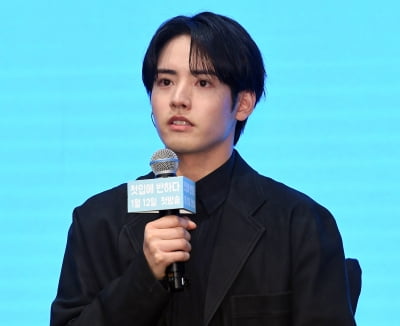 아카소 에이지(赤楚衛二), 오겹살과 흰 쌀밥이 너무 맛있어요[TEN포토]