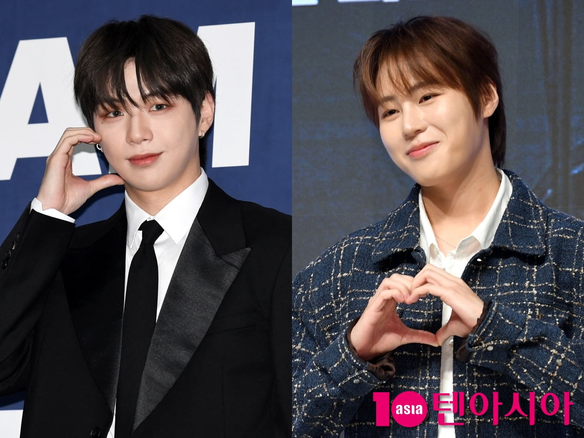 가수 강다니엘, 하성운/사진=텐아시아 사진DB