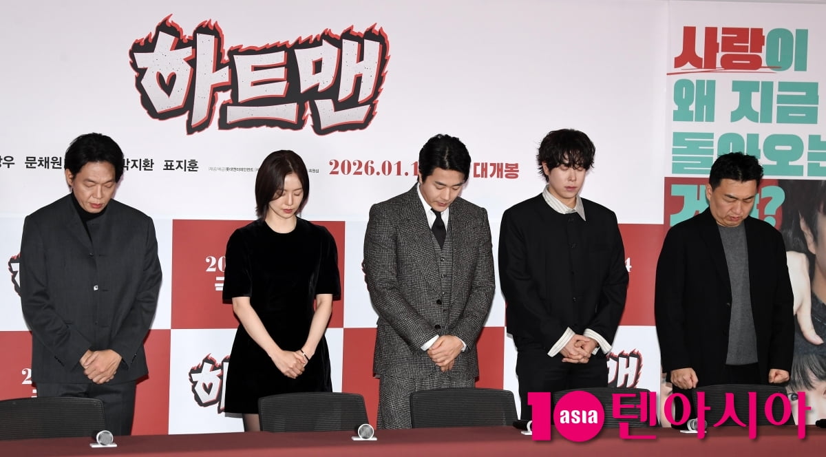 권상우-문채원-박지환-표지훈-최원섭 감독, 故안성기 배우 추모하며[TEN포토]