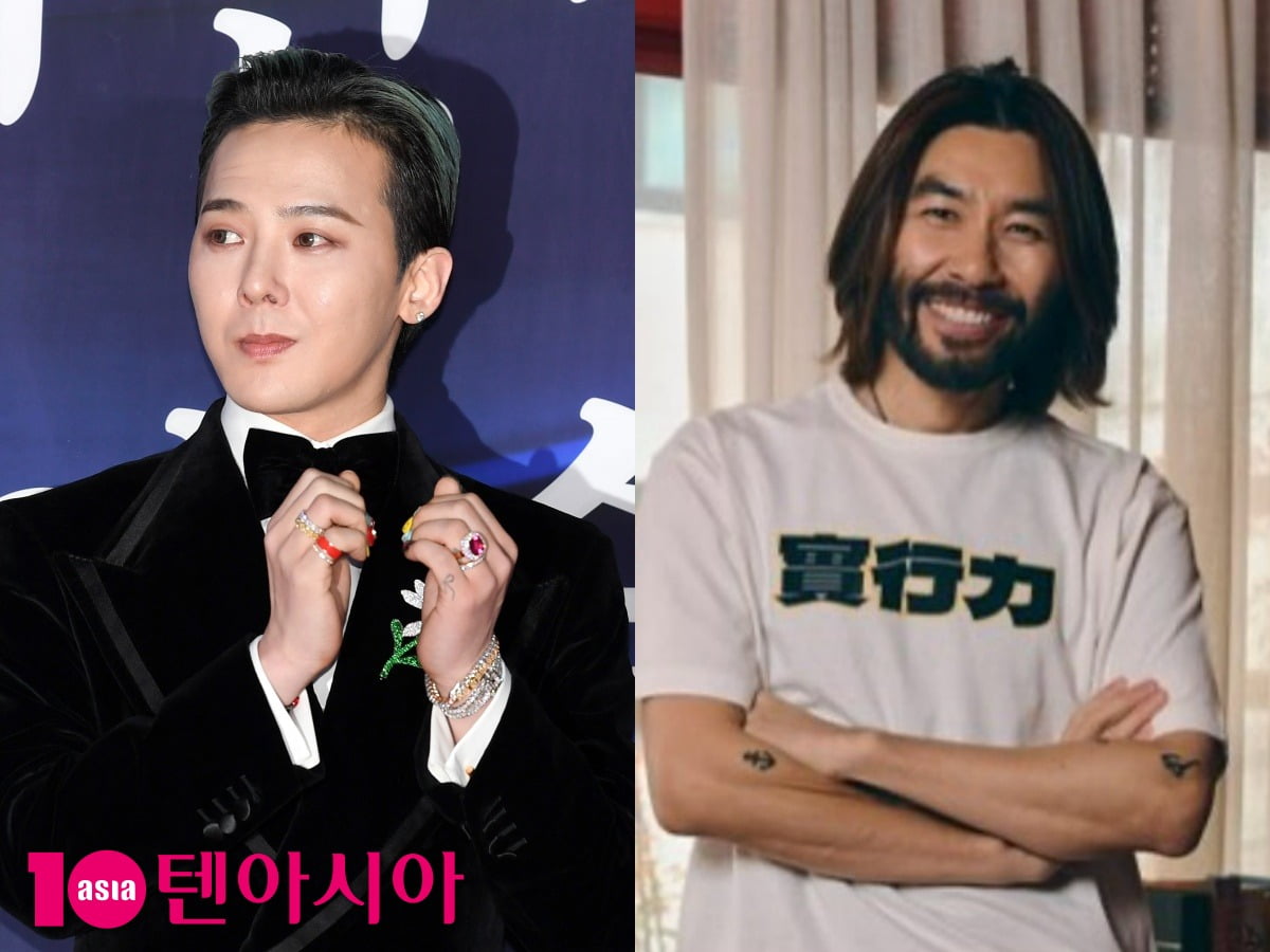 가수 지드래곤, 방송인 노홍철/사진=텐아시아DB, 노홍철 SNS