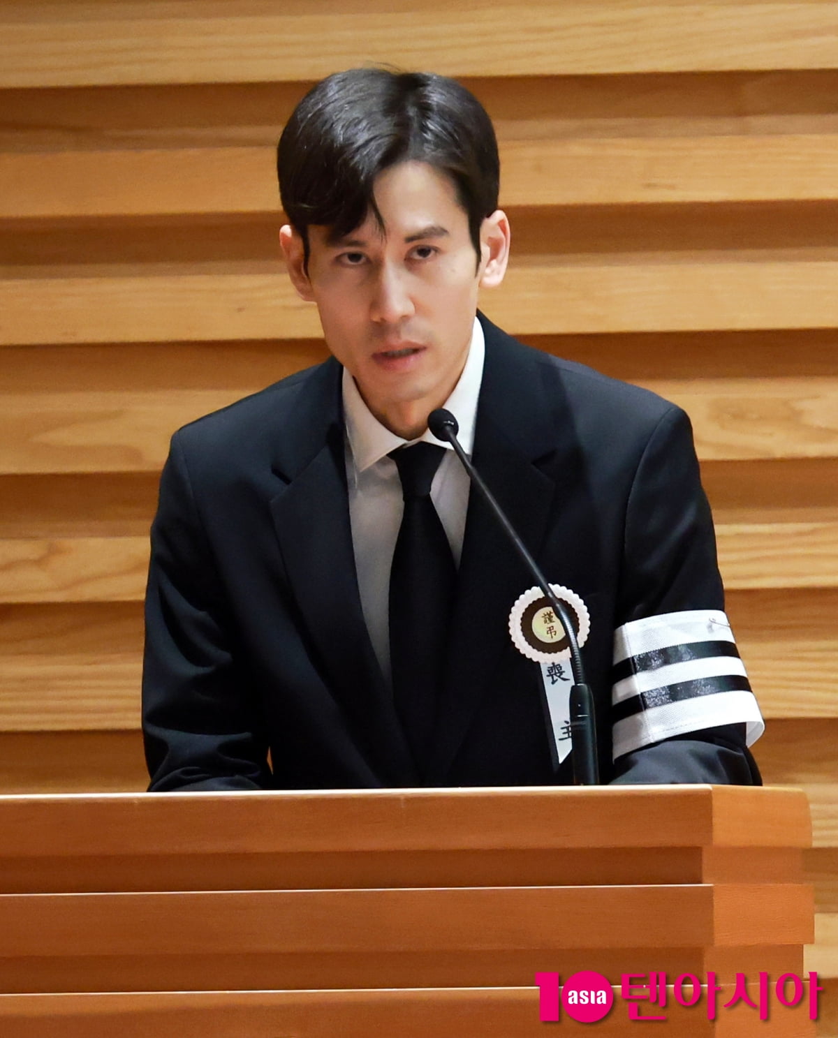 안다빈, 故 안성기 아버지를 추억하며 눈물[TEN포토]