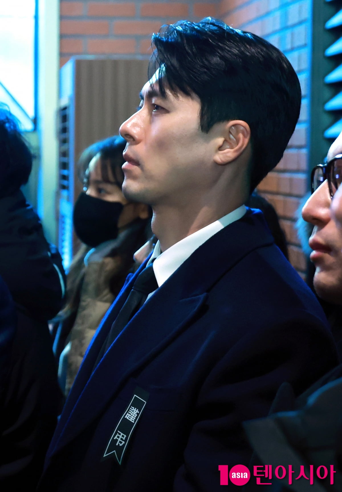 현빈, 故 안성기 기억하며[TEN포토]