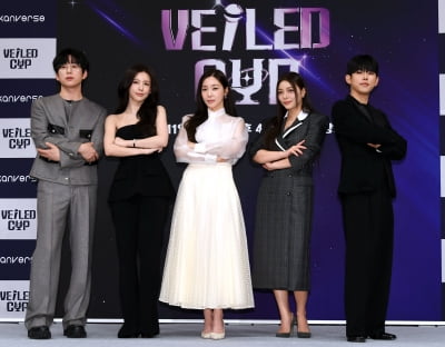 티파니 영-권정열-에일리-폴킴-미연, '베일드 컵' 심사위원들 힘찬 파이팅![TEN포토+]