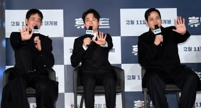 조인성-박정민-박해준, 아이돌처럼 우린 "휴민트" 입니다[TEN포토]