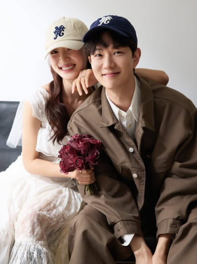 '혼전임신으로 2월 결혼' 김지영, ♥CEO와 힙한 웨딩 화보