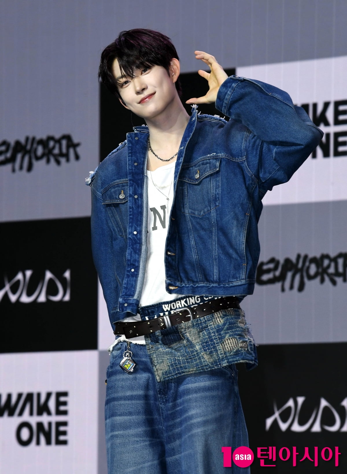 알파드라이브원 건우, 청바지+흰티만 입어도 빛나[TEN포토+]