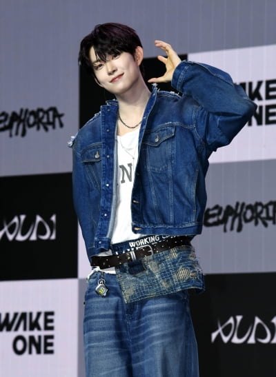 알파드라이브원 건우, 청바지+흰티만 입어도 빛나[TEN포토+]