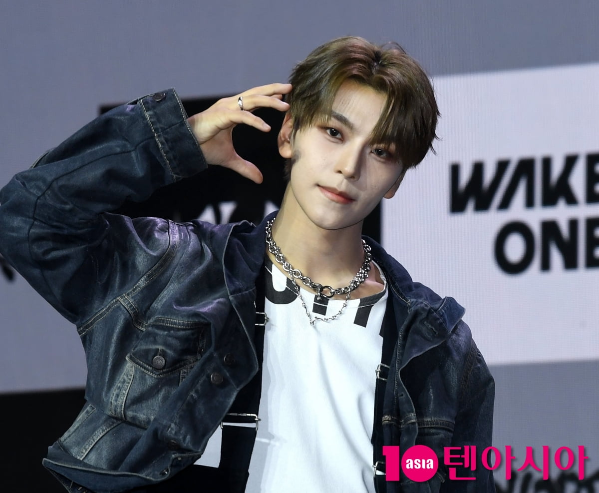 알파드라이브원 씬롱, 귀요미 인사[TEN포토+]