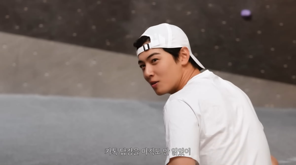 사진=차은우 유튜브