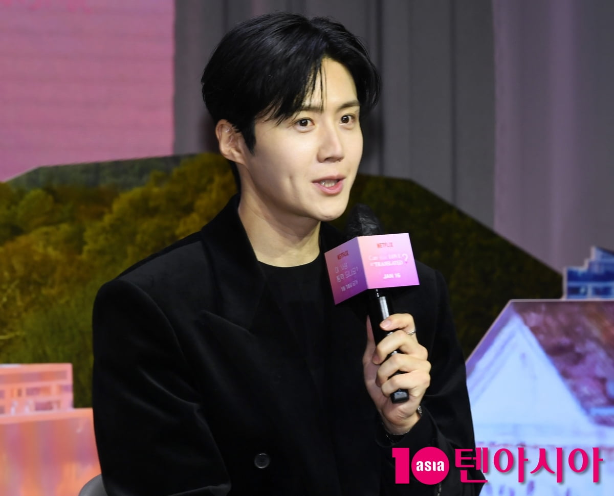 김선호, "고윤정 연기 너무 잘하더라...센스도 좋아"[TEN포토]