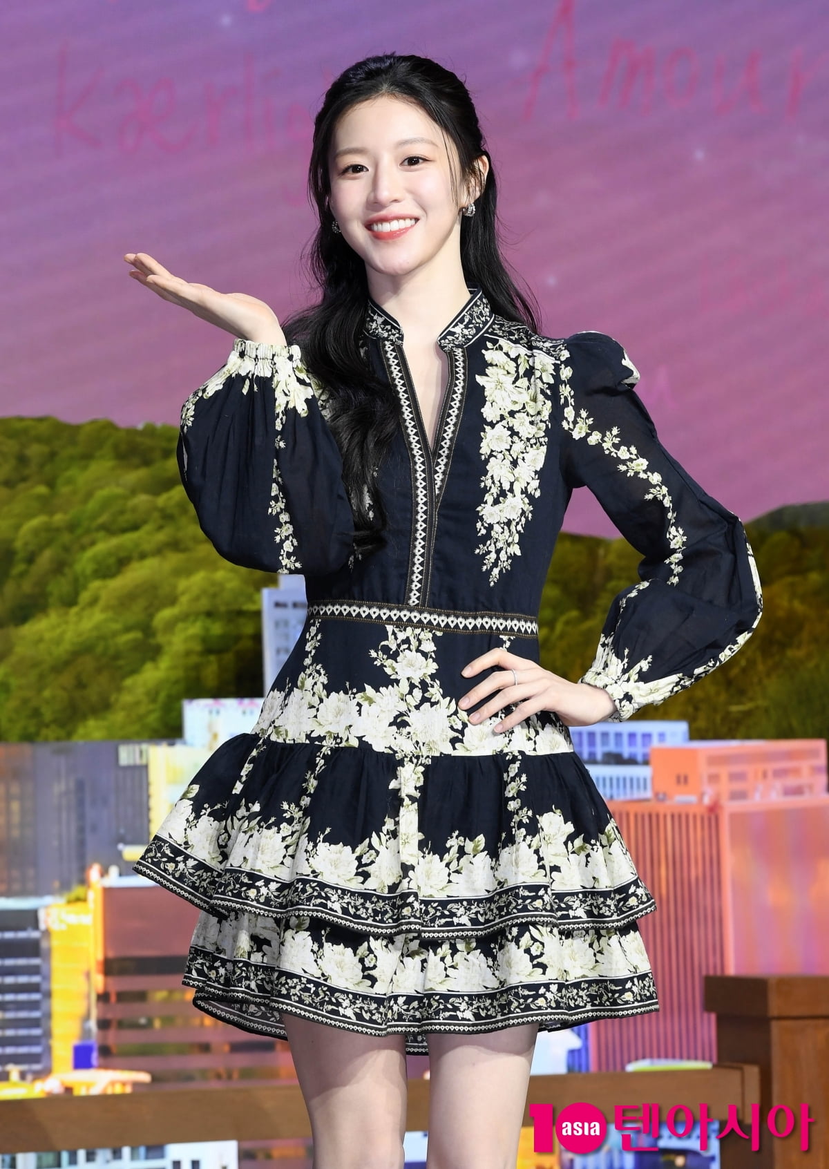 고윤정, 애교 눈웃음...오늘도 이쁨[TEN포토+]