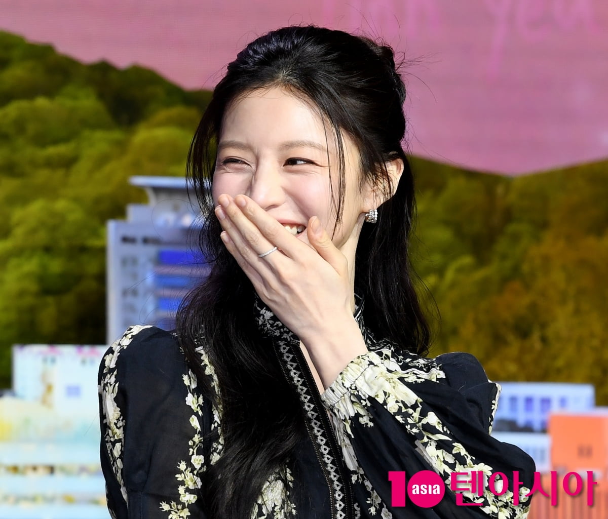 고윤정, 애교 눈웃음...오늘도 이쁨[TEN포토+]