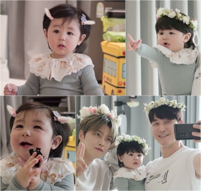 아이만 14명 키웠는데…김재중, 심형탁 子 정도는 껌이지('슈돌')