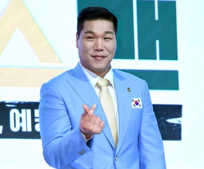 서장훈, 예능인의 하트 [TEN포토+]