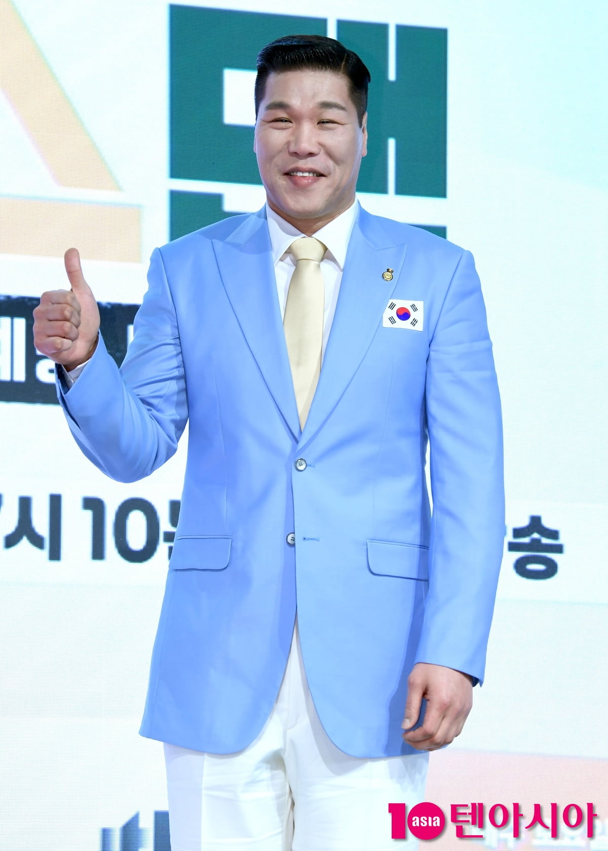 서장훈, 예능인의 하트 [TEN포토+]