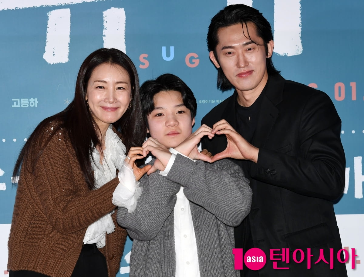 민진웅-최지우-고동하, 영화 '슈가' 주역들[TEN포토]