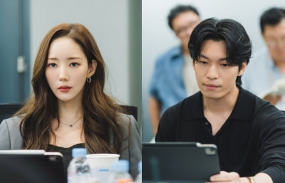 박민영, 5살 연하 男배우와 ♥핑크빛 포착됐다…"상대에게 이끌려" 로맨스 호흡 ('세이렌')