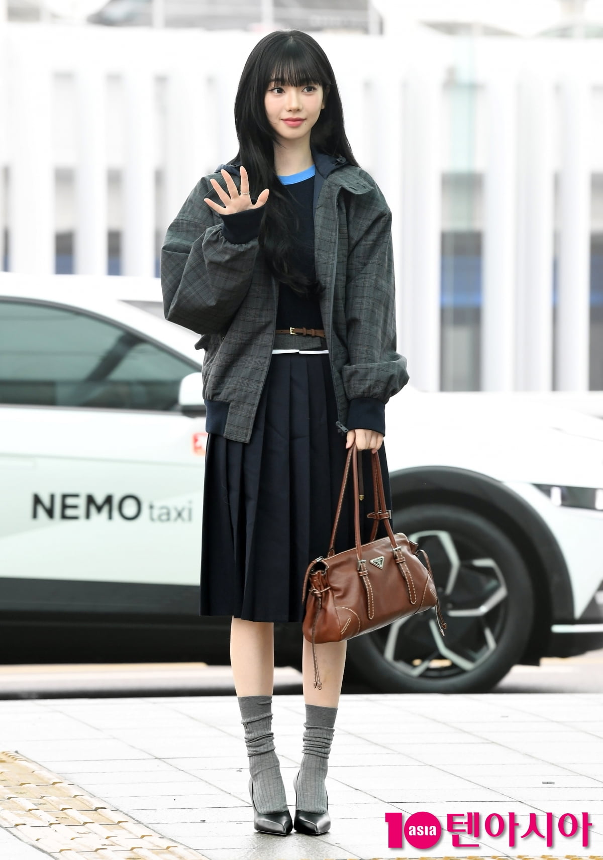 에스파 카리나, 오늘도 예쁨주의보...사랑스러운 미소[TEN포토+]