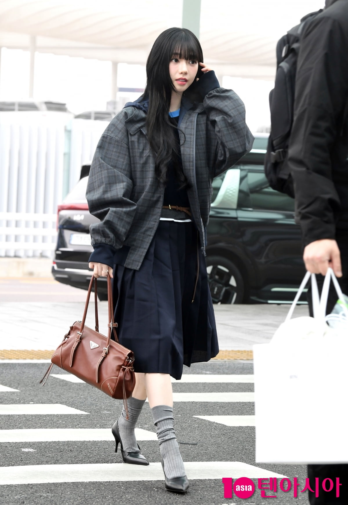 에스파 카리나, 오늘도 예쁨주의보...사랑스러운 미소[TEN포토+]