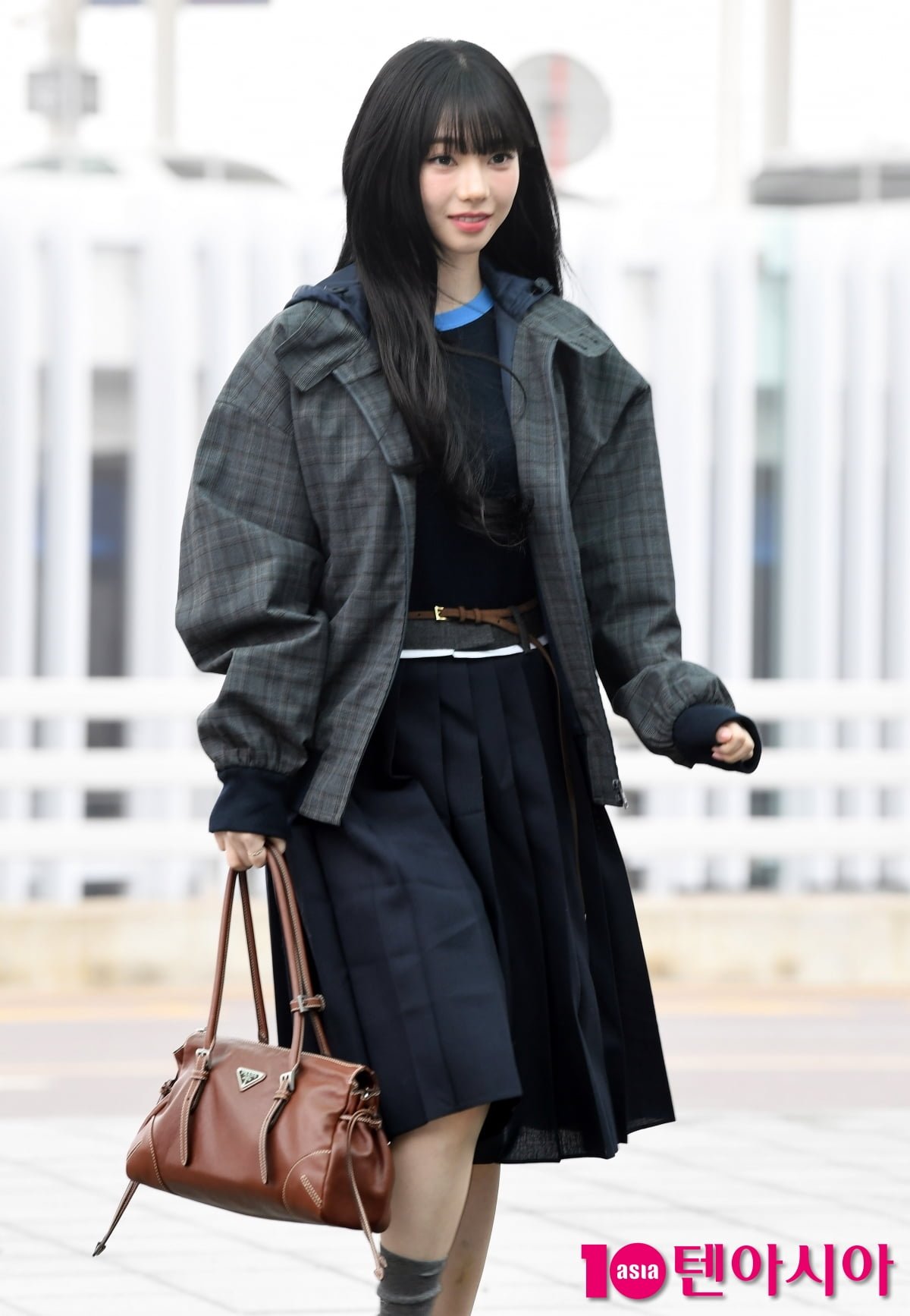 에스파 카리나, 오늘도 예쁨주의보...사랑스러운 미소[TEN포토+]