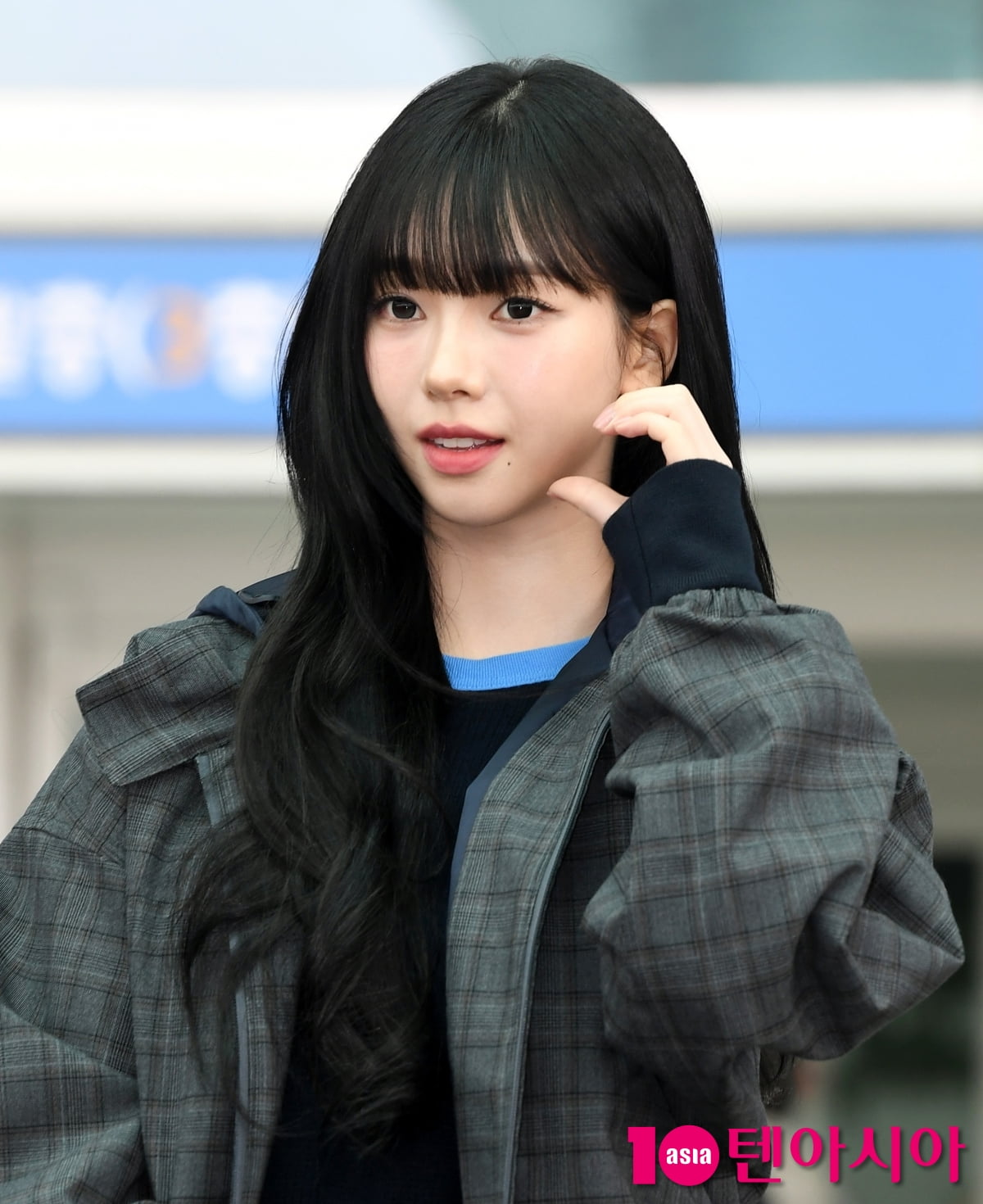 에스파 카리나, 인형이랑 붕어빵...여친짤의 정석[TEN포토+]