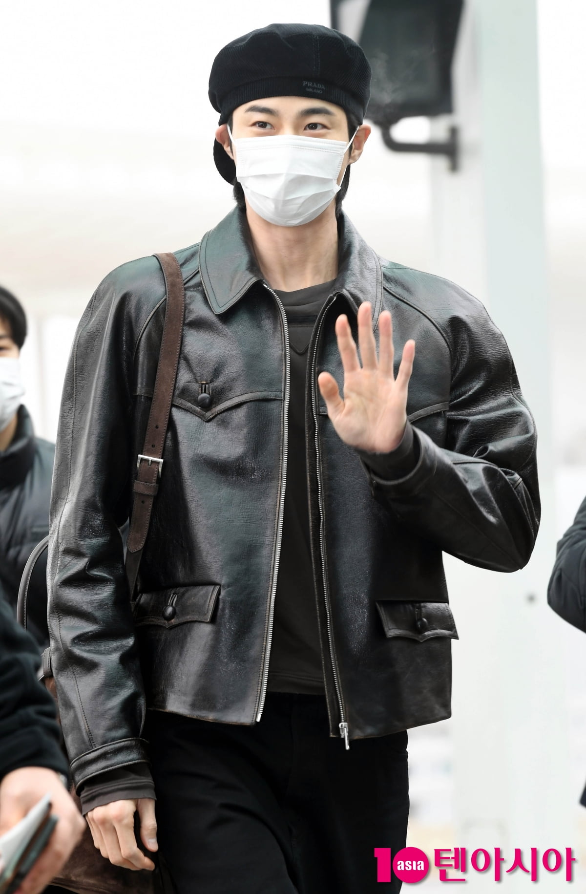 변우석, 피부가 뒤집어져서 마스크 쓰고 출국[TEN포토+]