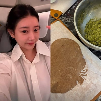 티아라 소연, 두바이 거주하는데…품절 대란 '쫀득 쿠키' 만들어 먹어