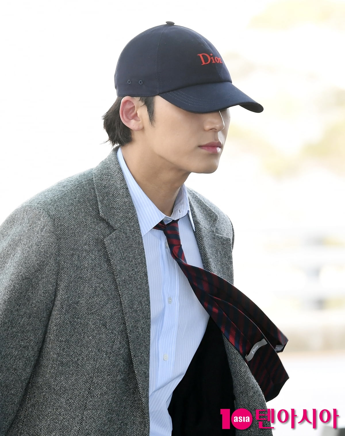 세븐틴 민규, 겨울한파도 질투하는 외모...매력적인 미소[TEN포토+]