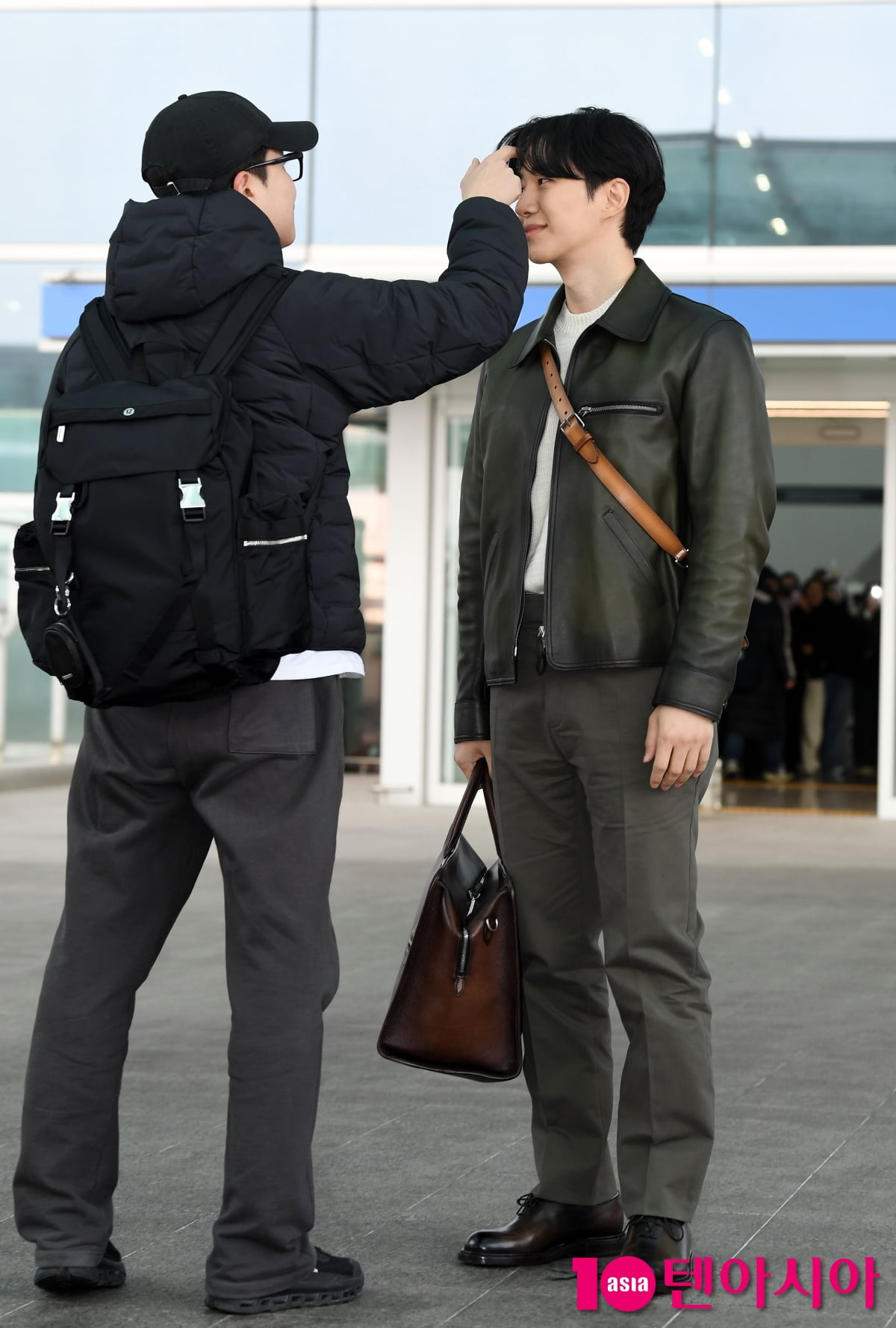 이준호, 눈빛 하나로 팬심올킬...훈남의 인사[TEN포토+]