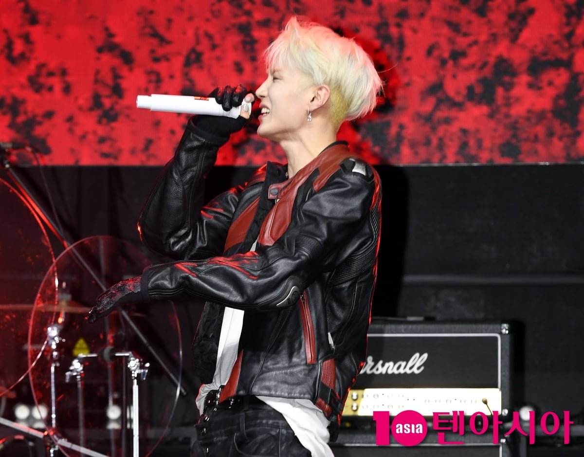에이엠피 하유준, 파워 넘치는 무대[TEN포토]