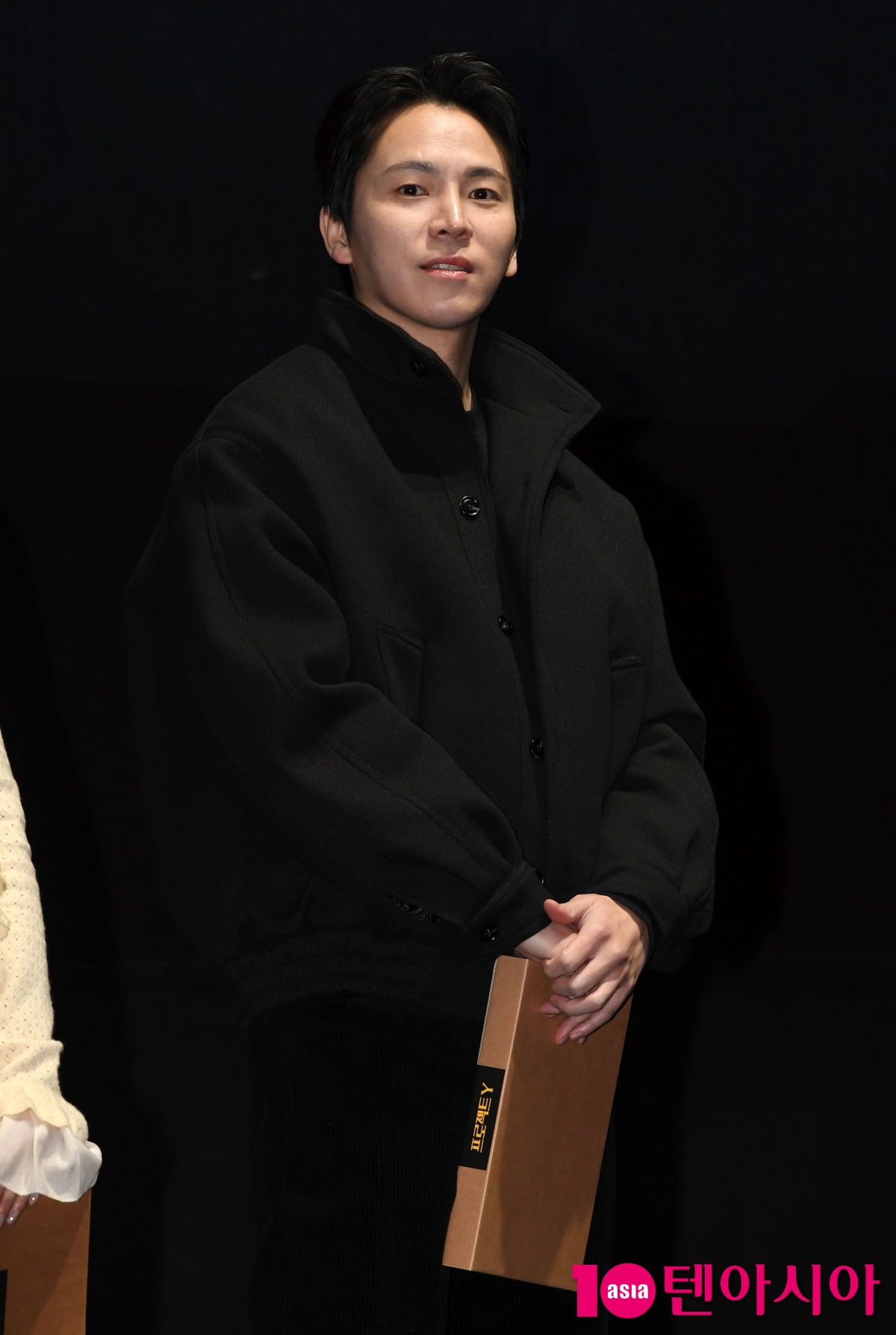 이재균, 즐거운 무대인사[TEN포토]