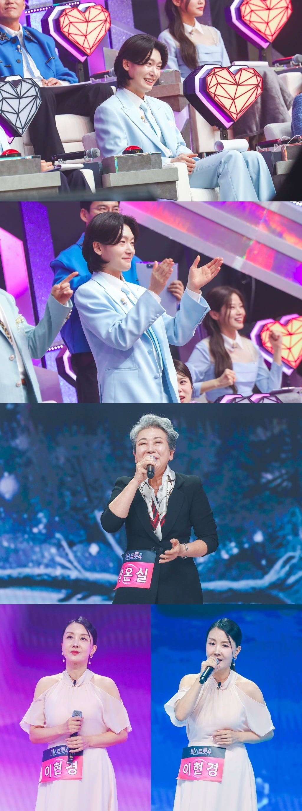 '시청률 64.8%' 유명 여배우, 알고보니 뮤지컬배우 아내였다…"노래로 꼬셔서 결혼" ('미스트롯4')