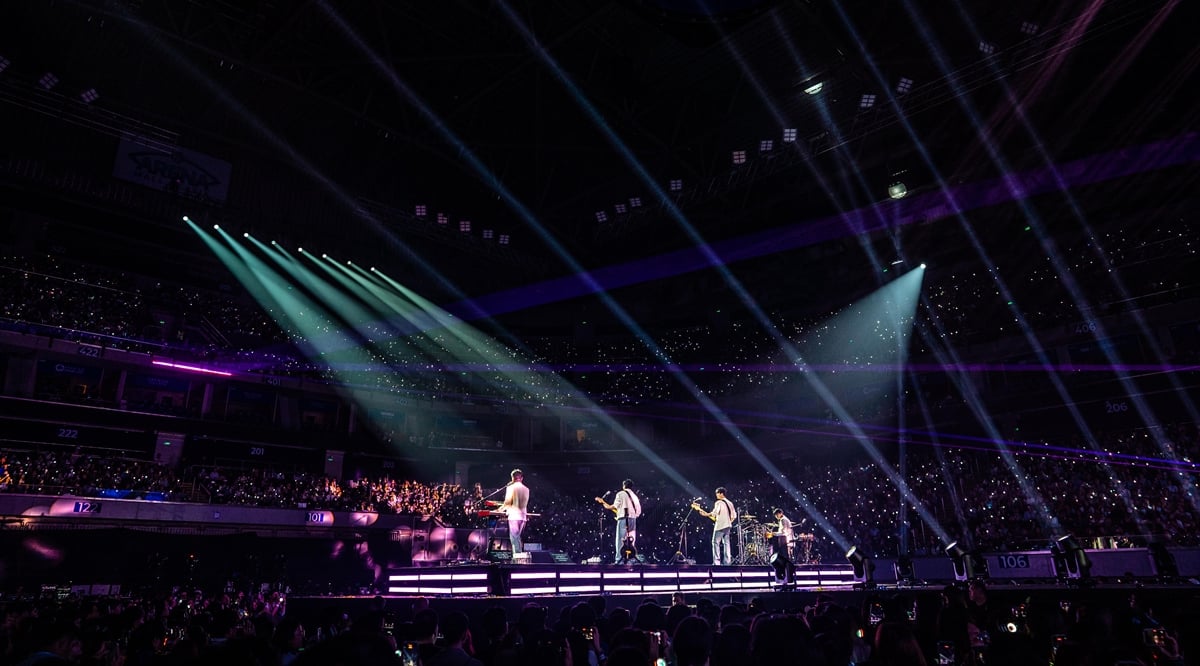 데이식스/ 사진=JYP엔터테인먼트, Live Nation