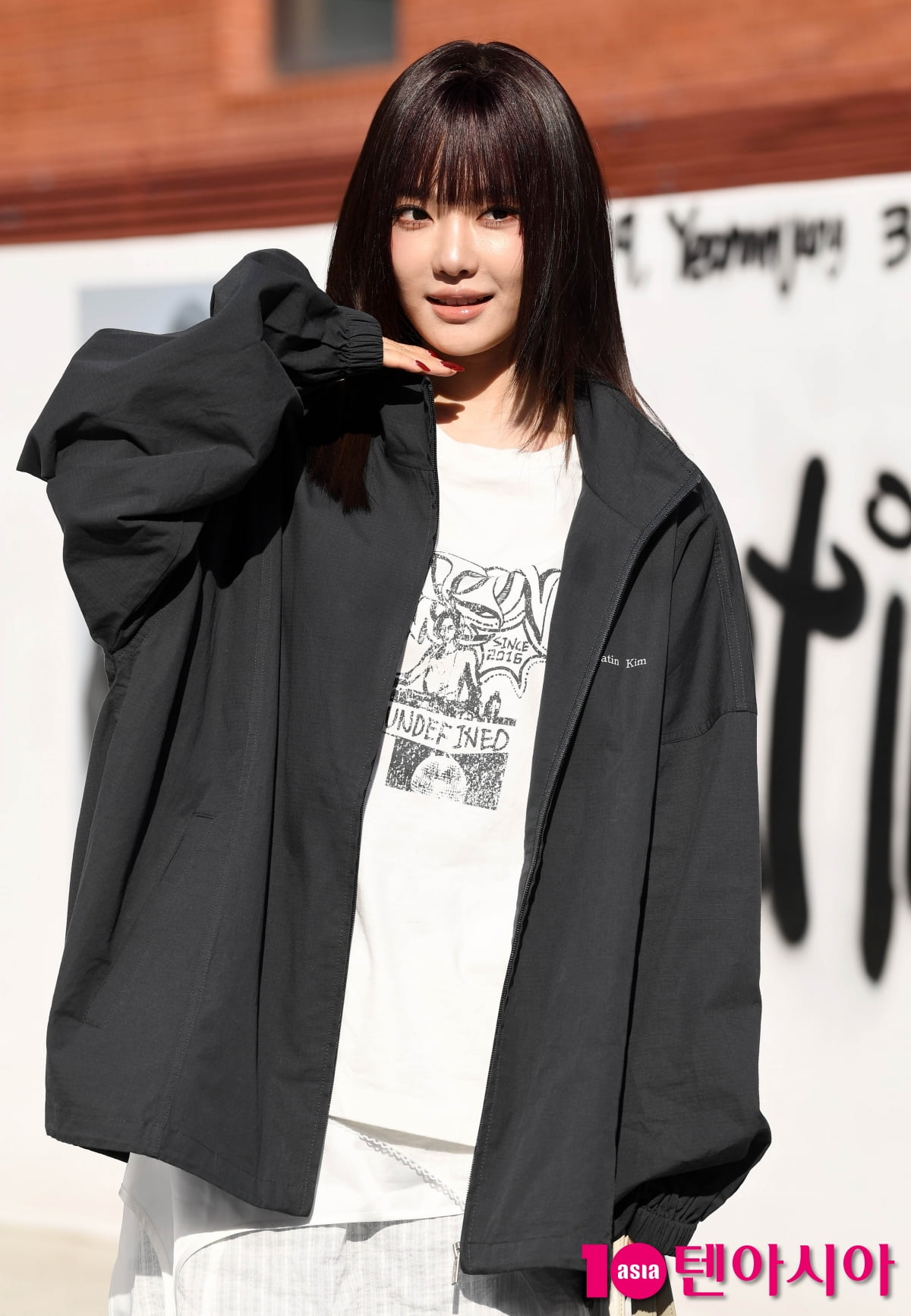 에스파 닝닝, 한파도 날리는 꽃미모[TEN포토+]