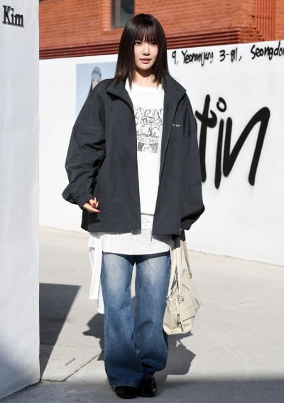 에스파 닝닝, 한파도 날리는 꽃미모[TEN포토+]