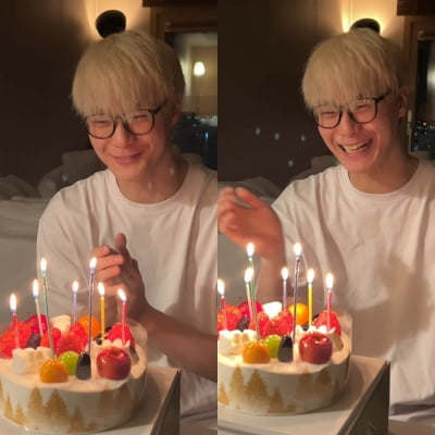 어제 찍은 듯 생생한 故문빈…'절친' 부승관, 멈춰있는 생일 영상 꺼냈다