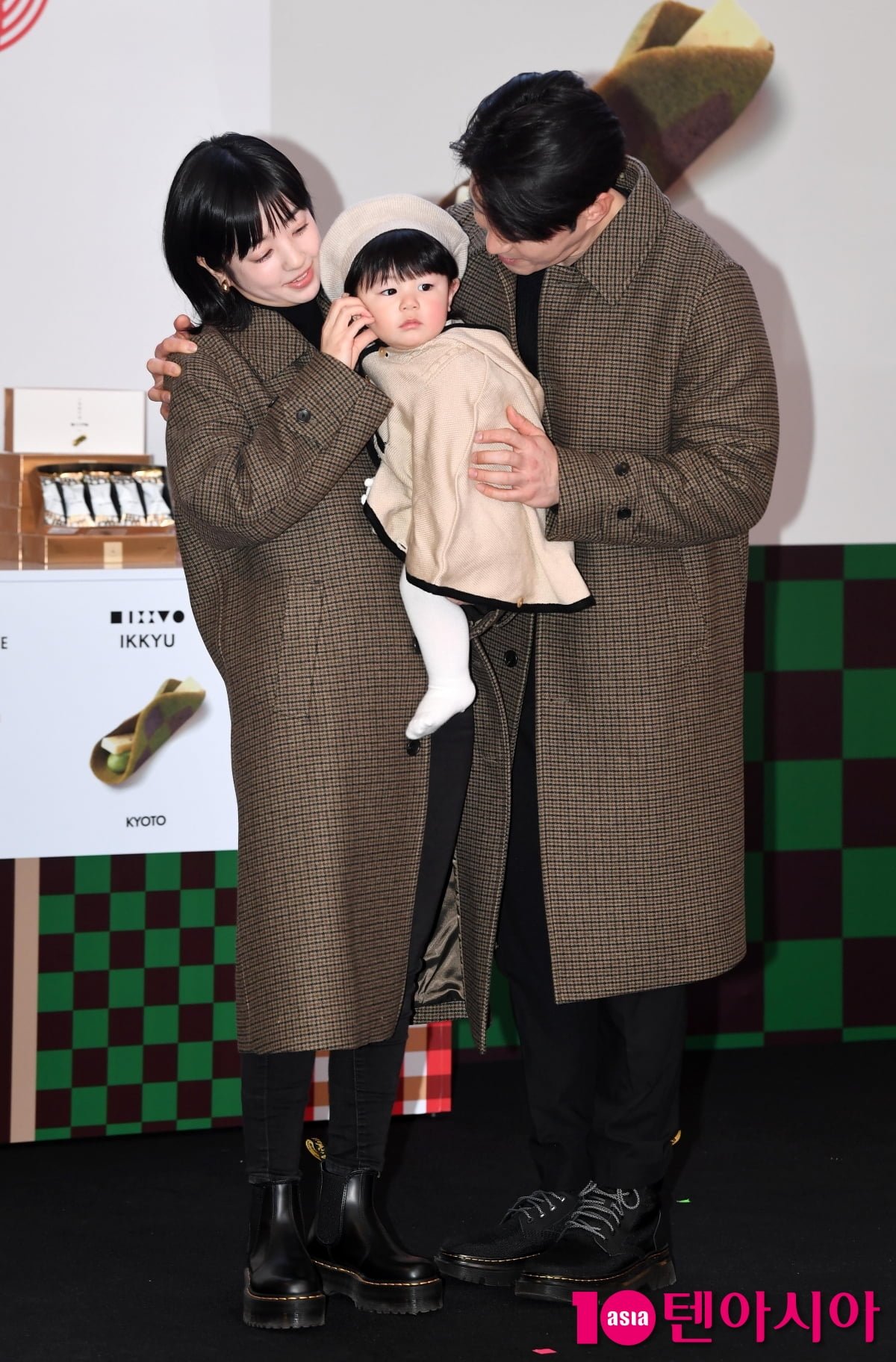 심형탁-사야-하루, 비주얼 한일 가족[TEN포토]