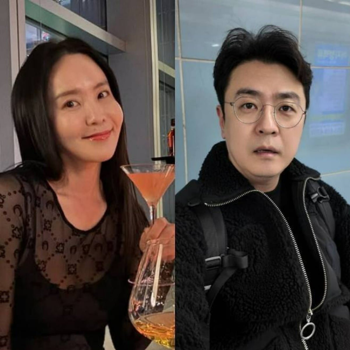 사진=박지윤, 최동석 각 SNS