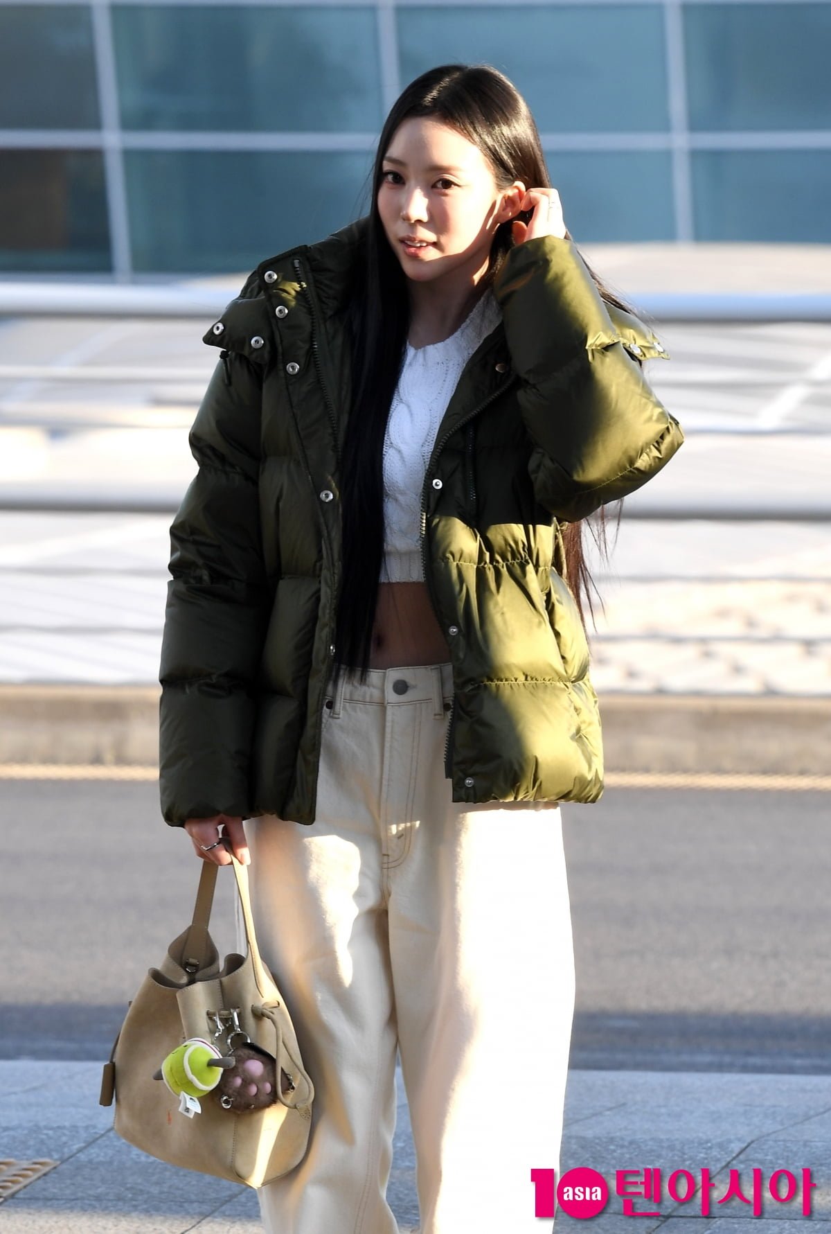 미야오 나린, 군살없는 11자 복근 선명[TEN포토+]