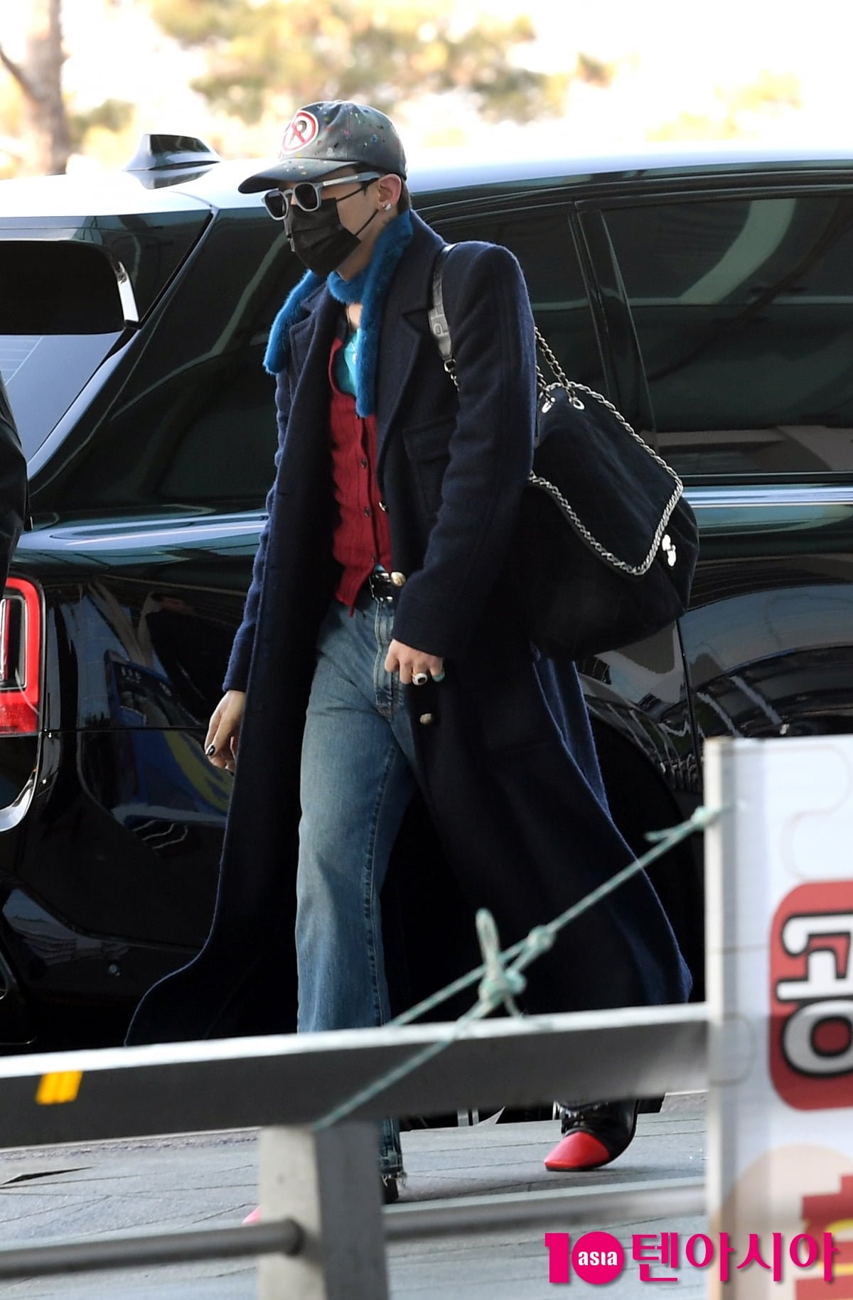 지드래곤, 주차금지 공항패션[TEN포토+]