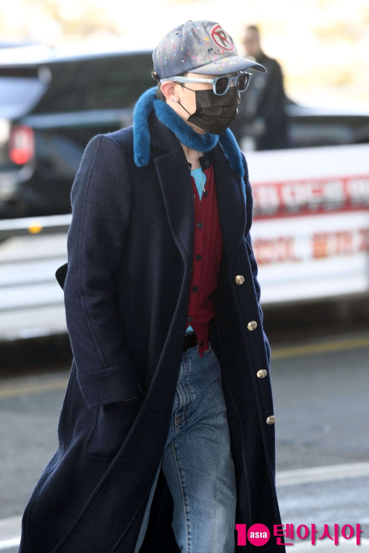 지드래곤, 주차금지 공항패션[TEN포토+]