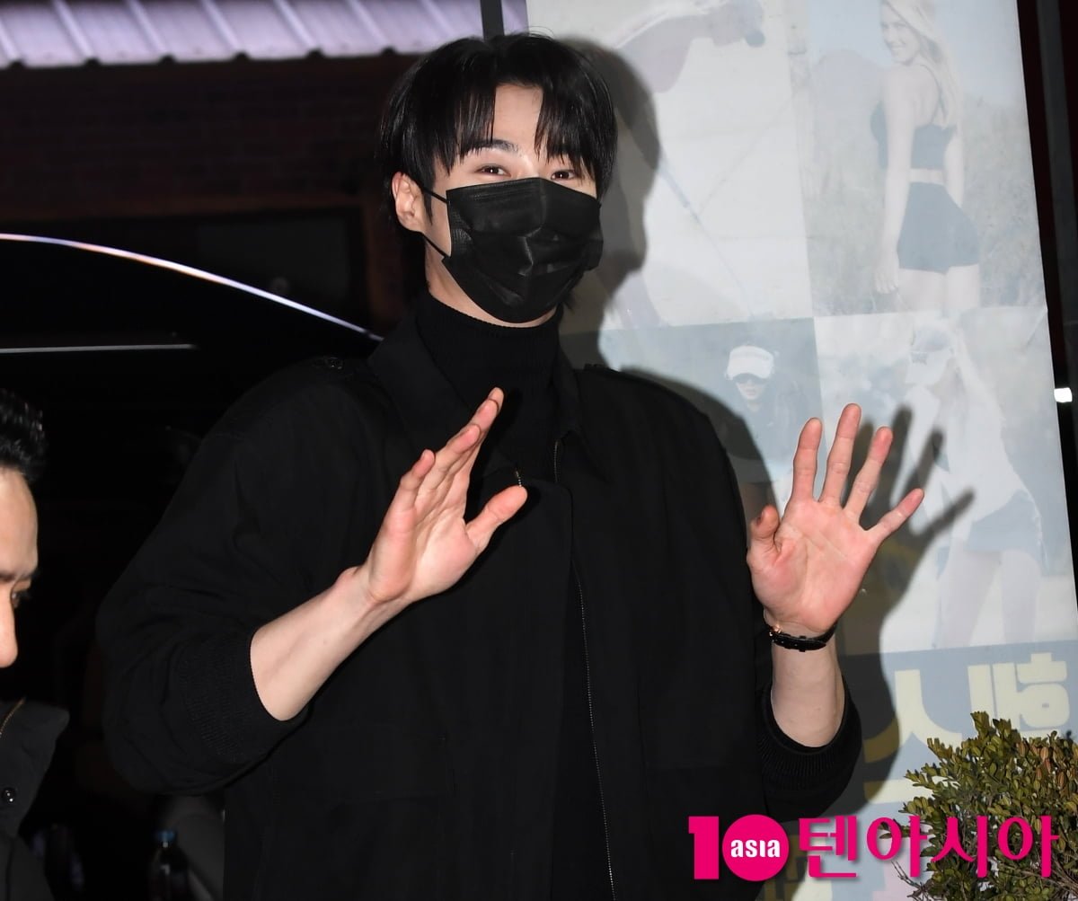 변우석, 마스크를 해도 잘생김...스윗한 인사[TEN포토+]