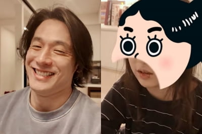 ♥백지영 자리 비웠더니…정석원, 9살 딸 얼굴 슬쩍 공개