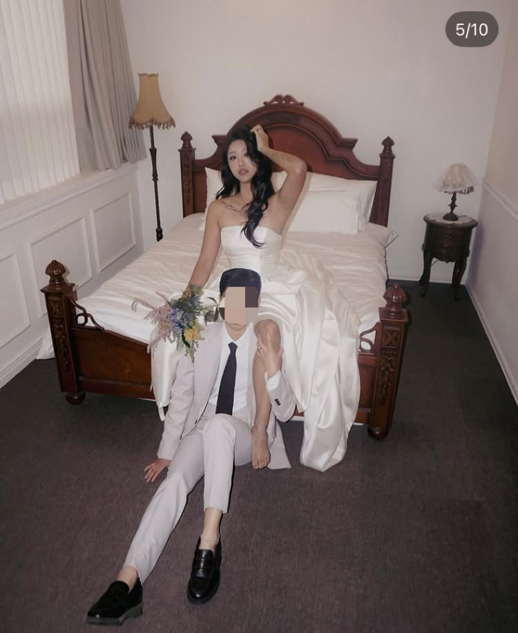 곽선희, ♥동성 연인과의 결혼 화보…3개월 전 혼인 서약 마쳤다더니